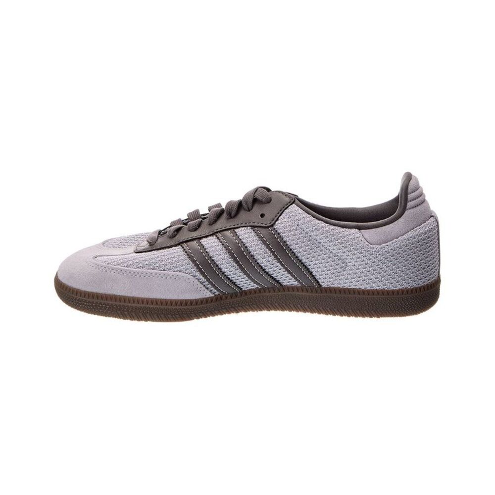 Adidas Samba Og Canvas & Leather Sneaker, Grey - Picture 2 of 5